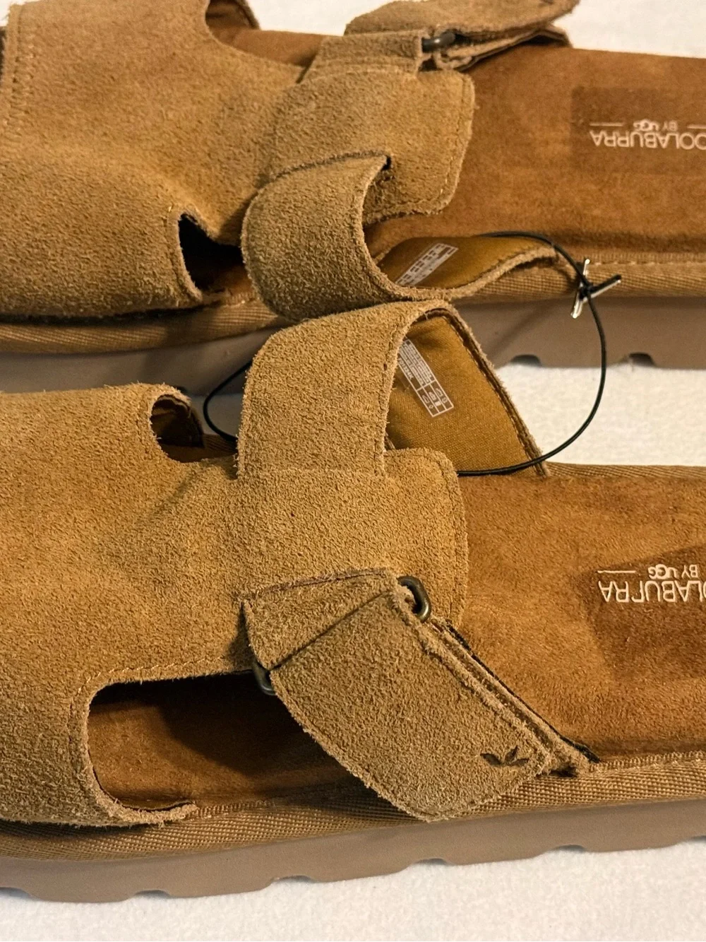New Women’s Koolaburra By UGG Tizz Sandal. Light Brown. Size 11